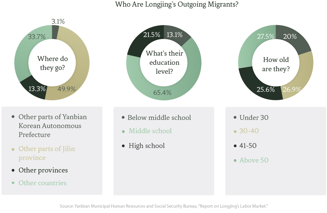Demographics of Longjing's Outflowing Migrant Workers